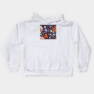 Flower Pattern Kids Hoodie